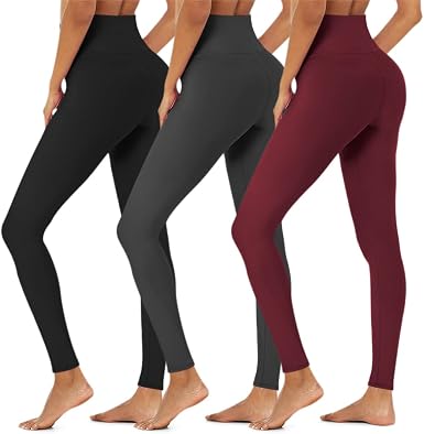 VALANDY Womens High Waisted Leggings 