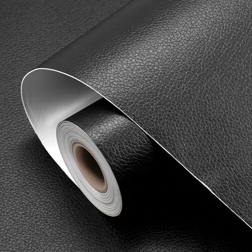 17 x 177 Inches Leather Repair Patch, Self Adhesive Leather