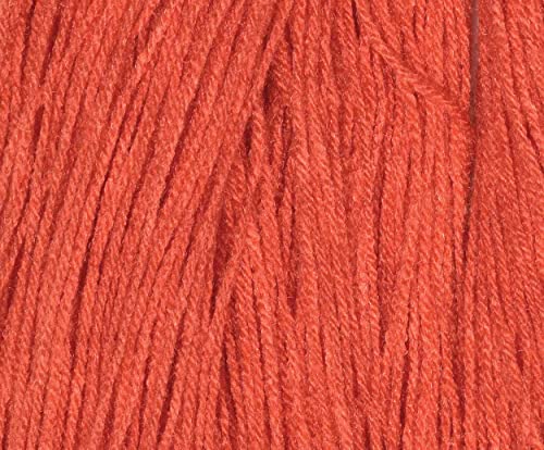 Image of Wool Li Orange 200 gm Best Used with Knitting Needles, Crochet Needles Wool Yarn for Knitting. by SIMI Enterprise