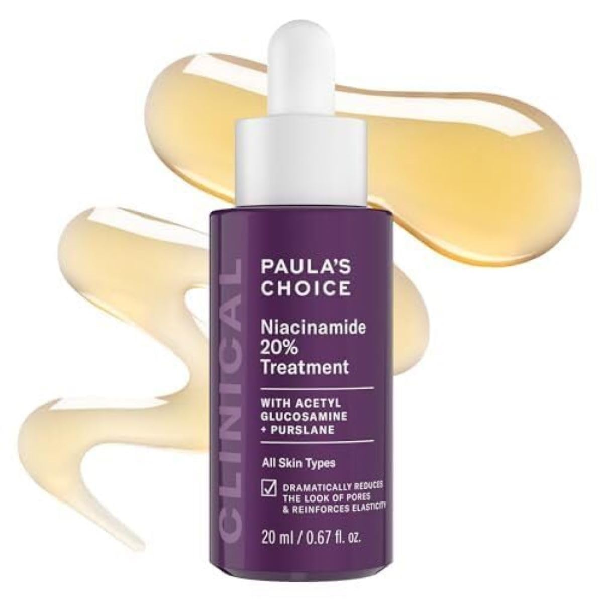 Paula’s Choice CLINICAL 20% Niacinamide Vitamin B3 Concentrated Face Serum, Anti-Aging Serum for Face, Treatment for Discoloration & Minimizing Large Pores, Fragrance-Free, 0.67oz Paula’s Choice CLINICAL 20% Niacinamide Vitamin B3 Concentrated Face Serum, Anti-Aging Serum for Face, Treatment for Discoloration & Minimizing Large Pores, Fragrance-Free, 0.67oz