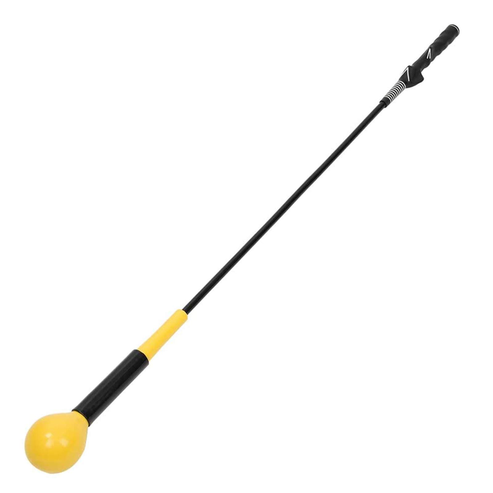 GZDcjsc Golf Swing Stick Golf Swing Training Aids Stick Strength Practice Warm-Up Swing Trainer Exercise Equipment Teaching Supplies for Golf Coaches Beginners Enthusiast,L(Small)
