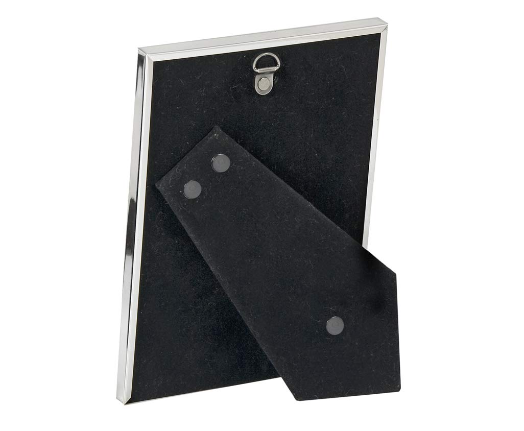 EDZARD Cornice Rivoli (foto 13x18 cm) con passepartout, placcata argento