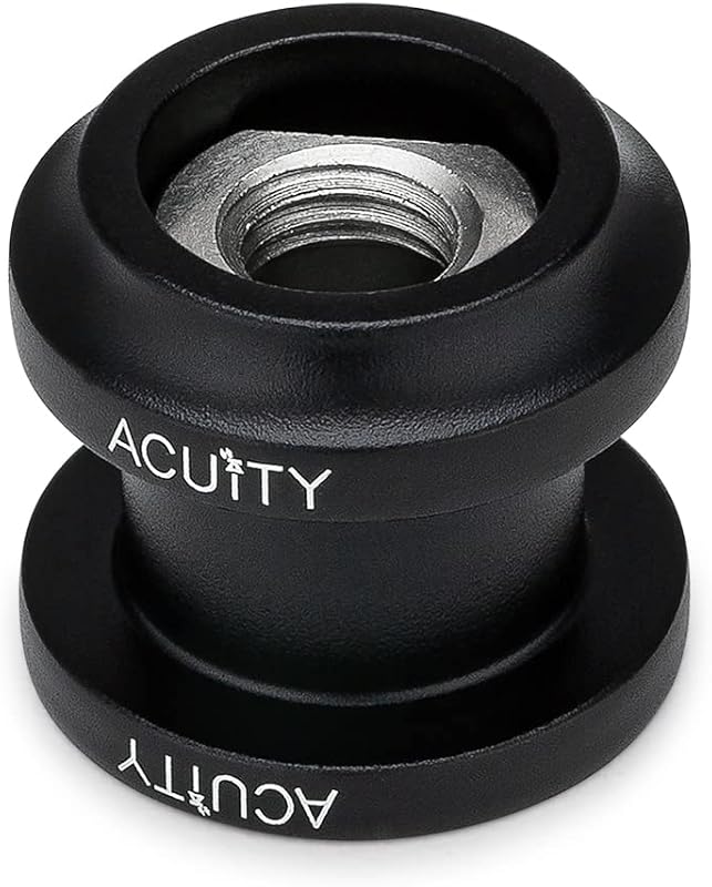 Colar do Coifa de Câmbio ACUITY 1924-K1 em Alumínio Preto Acetinado