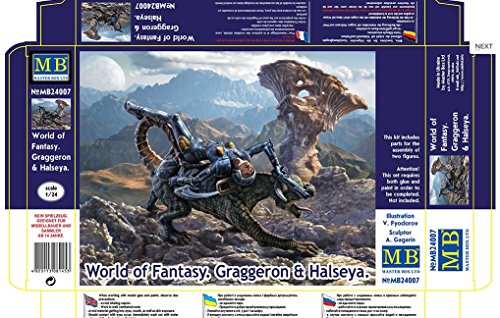 Masterbox GRAGGERON & HALSEYA Kit modelo 1/24 miniatura 2