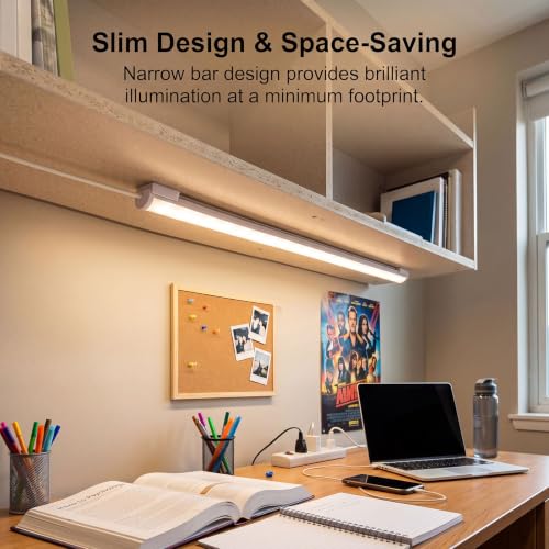 Image of Hoteon Under Cabinet Light, 50cm /20inch USB Batten Light with 3 Color Modes