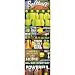 Colonial Needle Real Sport Die-Cut Cardstock Stickers, 4.25 by 13-Inch, Softball Graphic