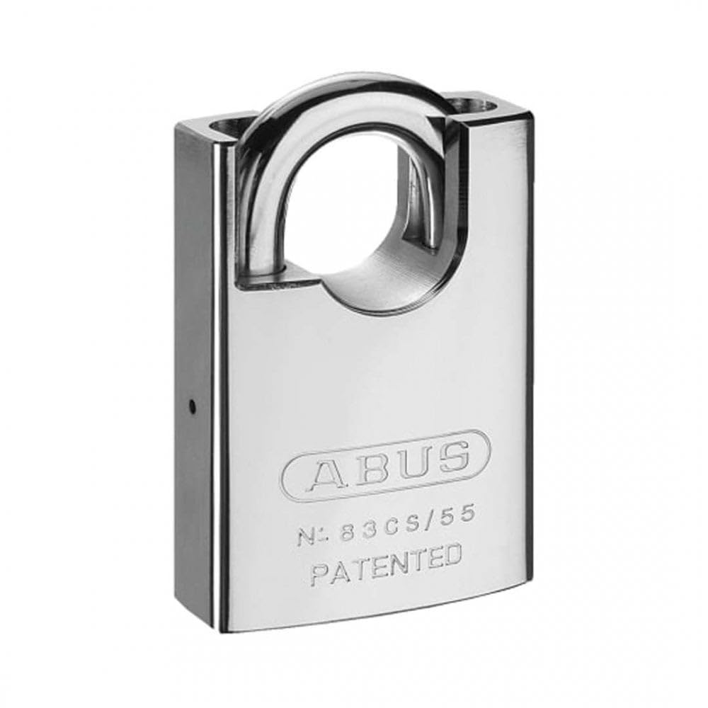 Abus 83/55 55mm Rock Hardened Steel Body Padlock Close Shackle