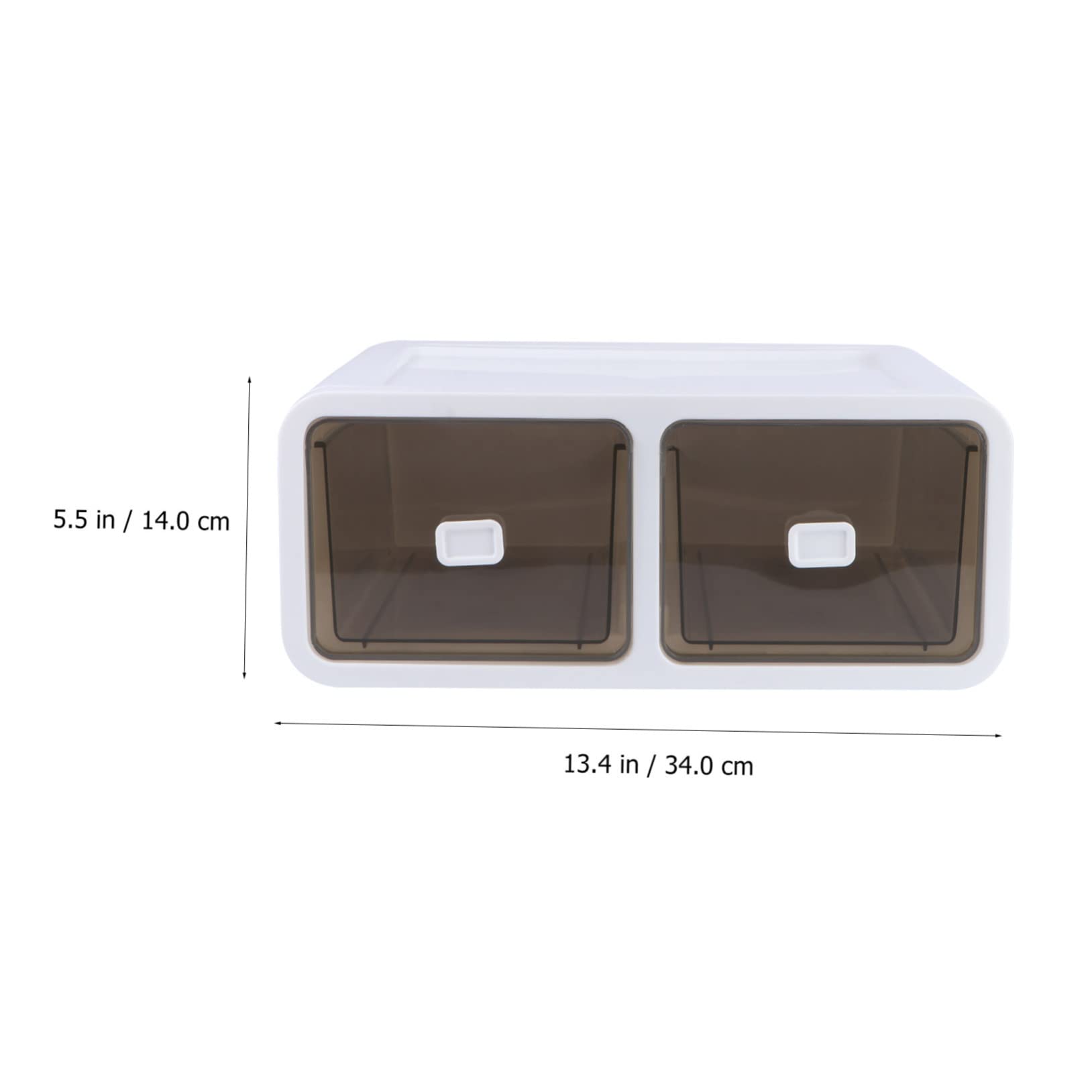 MAGICLULU Caja De Almacenaje Para Calcetines y Ropa Interior Cajón Color Canela Hogar