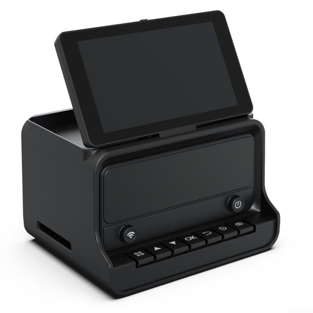 Scanner de film HD WiFi avec écran rabattable de 5" pour diapositives 135