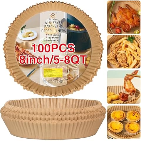 ReLuien Air Fryer Paper Liners Cover
