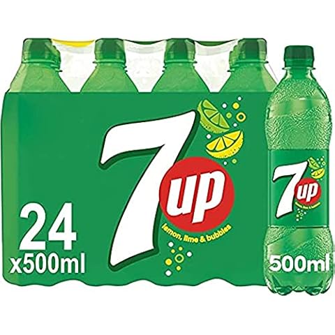 7UP Lemon & Lime Fizzy Drink - 24 x 500ml Cover