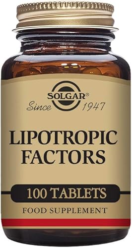 Solgar Factores lipotrópicos fórmula vegetariana tabletas E1581 Embalaje estándar 1