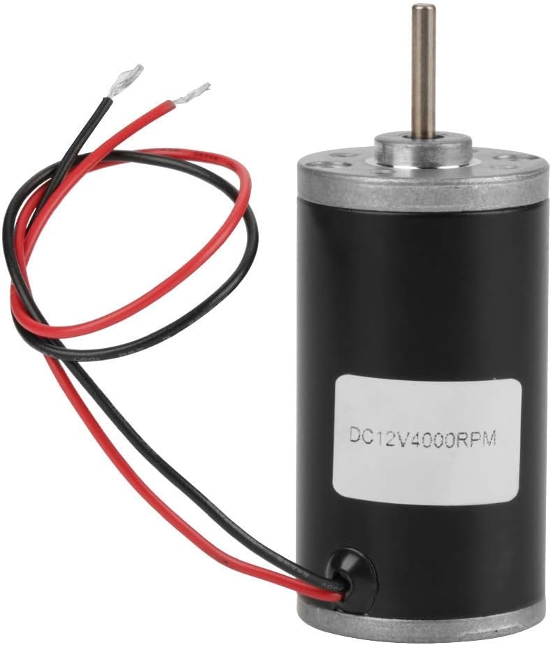 Hilitand DC-Motoren, Dauermagnet 31ZY 6V/12V/24V 3500-8000RPM Hochgeschwindigkeits-CW/CCW-Dauermagnet-DC-Motor for DIY-Generator (12V 4000 U/min)