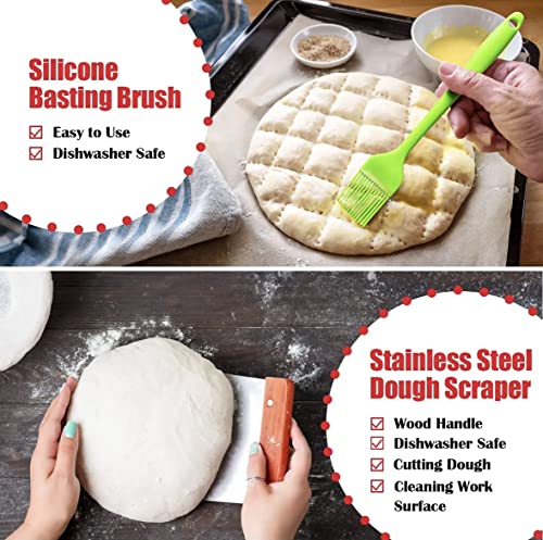 5Rivers Banneton Bread Proofing Basket - Sourdough Proofing Basket - Banneton Proofing Basket Set Of 2 - Bread Making Tools And Supplies - Proofing Baskets For Sourdough Bread Baking - Bread Making #TOP4