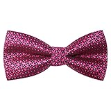 FANGFU Men's Pre-Tied Bow Tie Multi-Color Adjustable Bowties Classic Pattern Colorful Fashion Formal