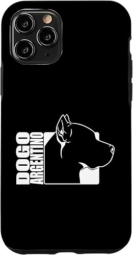 Vista 22 de iPhone 11 Funny proud Dogo Argentino profile dog mom dog Case
