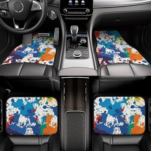 Tapis de sol voiture universels anti-éclaboussures | Lot de 4