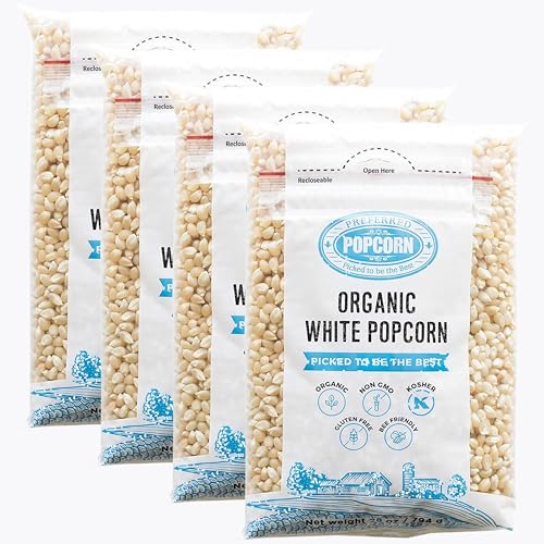 Preferred Popcorn Organic White Popcorn