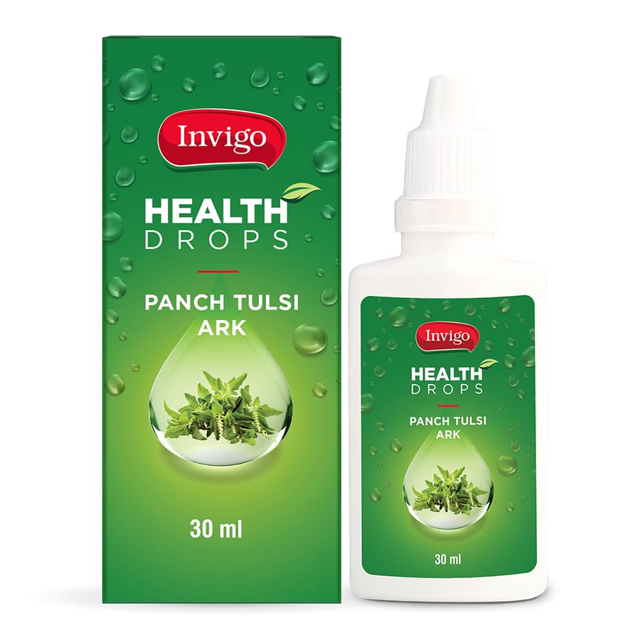 HEALTH DROPS PANCH TULSI ARK - 30ml| Pure Concentrated Extract of 5 Rare Tulsi for Natural Immunity Boosting & Cough and Cold Relief (B0D1CG34BK) Amazon Price History, Amazon Price Tracker