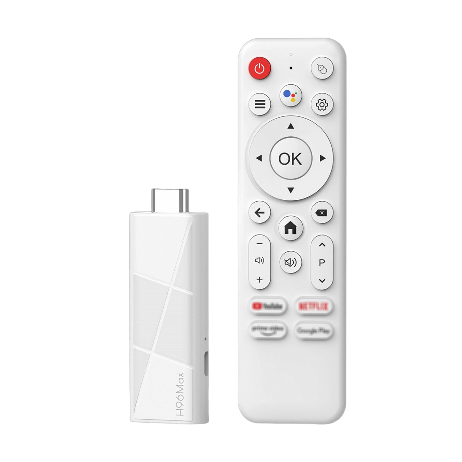X88 H96 MAX Android 14.0 TV Stick ATV RK 3518 Quad-Core 16 GB WiFi6 2,4G/5,8Ghz BT5.0 4K AV1 Ultra HD Controllo Vocale Smart Home Player