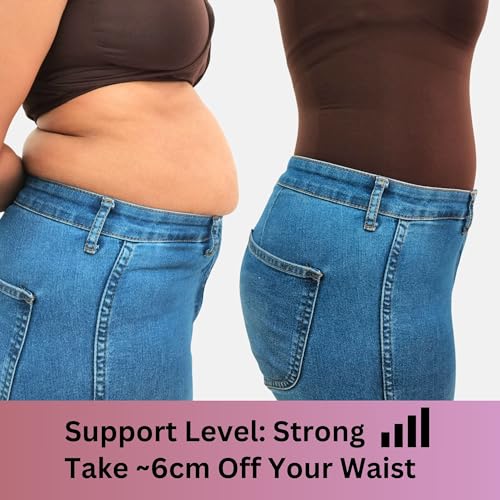 Image of Shapewear Bodysuit for Women Tummy Control - Body Sculpting Shaper Tank Top Brief and Midthigh - Seamless Snatched Waist Slimming, Butt Lifting