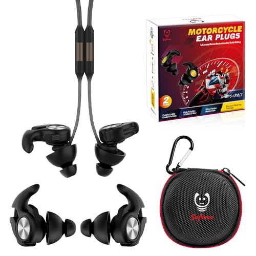 Motorcycle Ear Plugs with Magnetic String