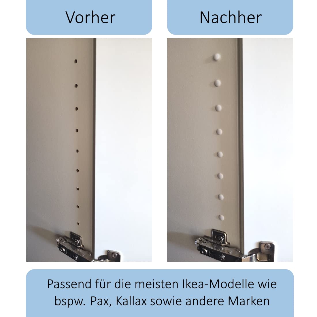 Lot De 215 Capuchons De Protection Pour Trous De Perçage, En