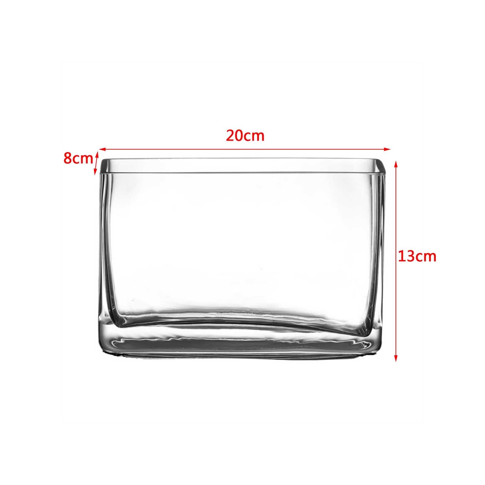 Acuario Acuario de Cristal for Sala de Estar, pequeño, Rectangular, Mini Acuario for el hogar, Acuario de Escritorio, Creativo, pez Luchador, Acuario de Peces Pecera