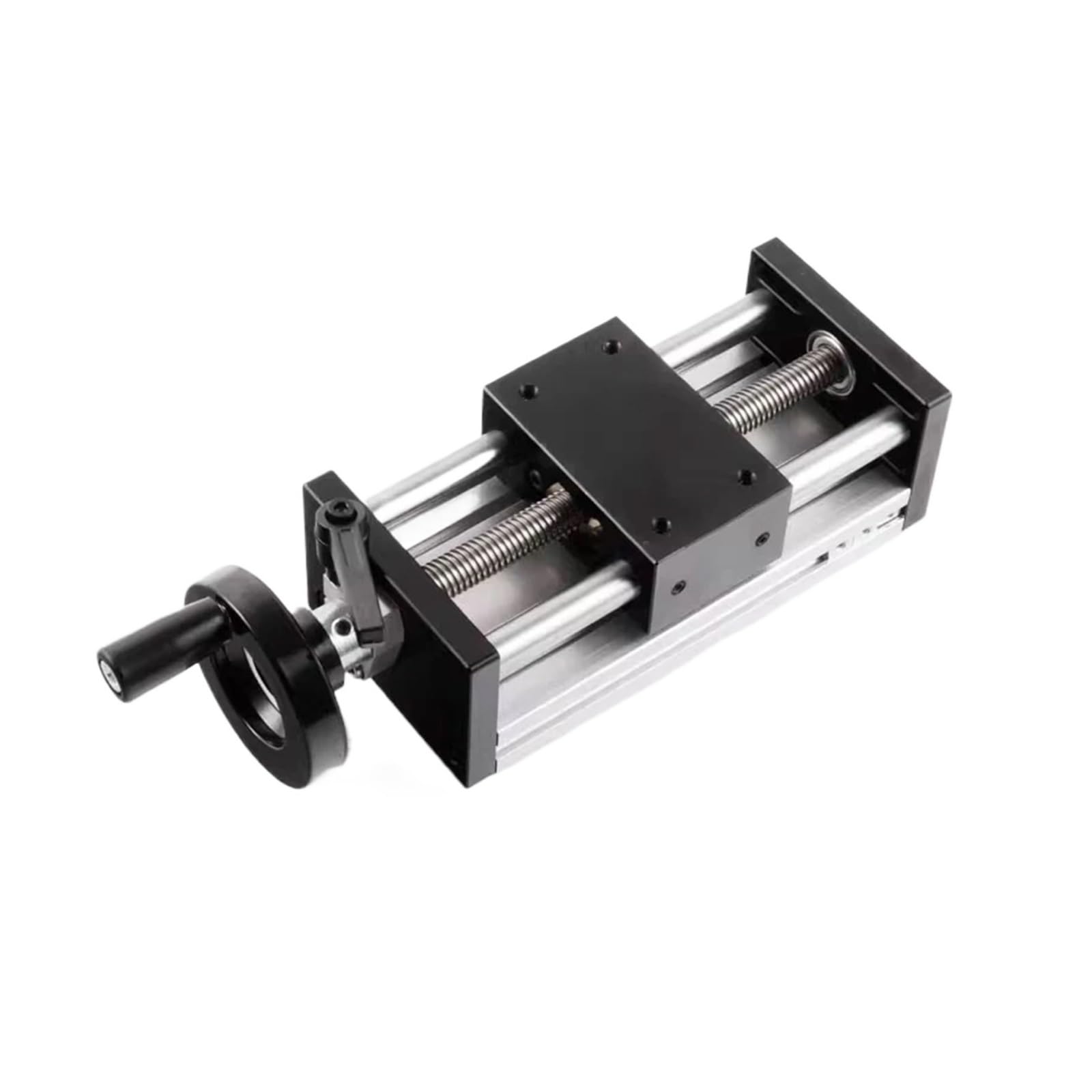 Linearführung Manueller Schiebetisch 100-500 MM Hub Kugelumlaufspindel SFU1204 Handrad Doppelte optische Achse CNC(500mm)