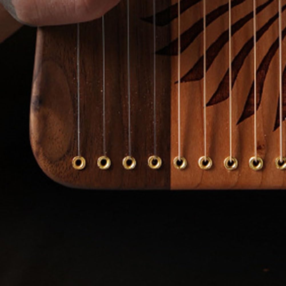 Lyre Harp 31Saiten-Fingerspiel-Harfe mit Stimmschlüssel, Extraktsaiten, Pickbag