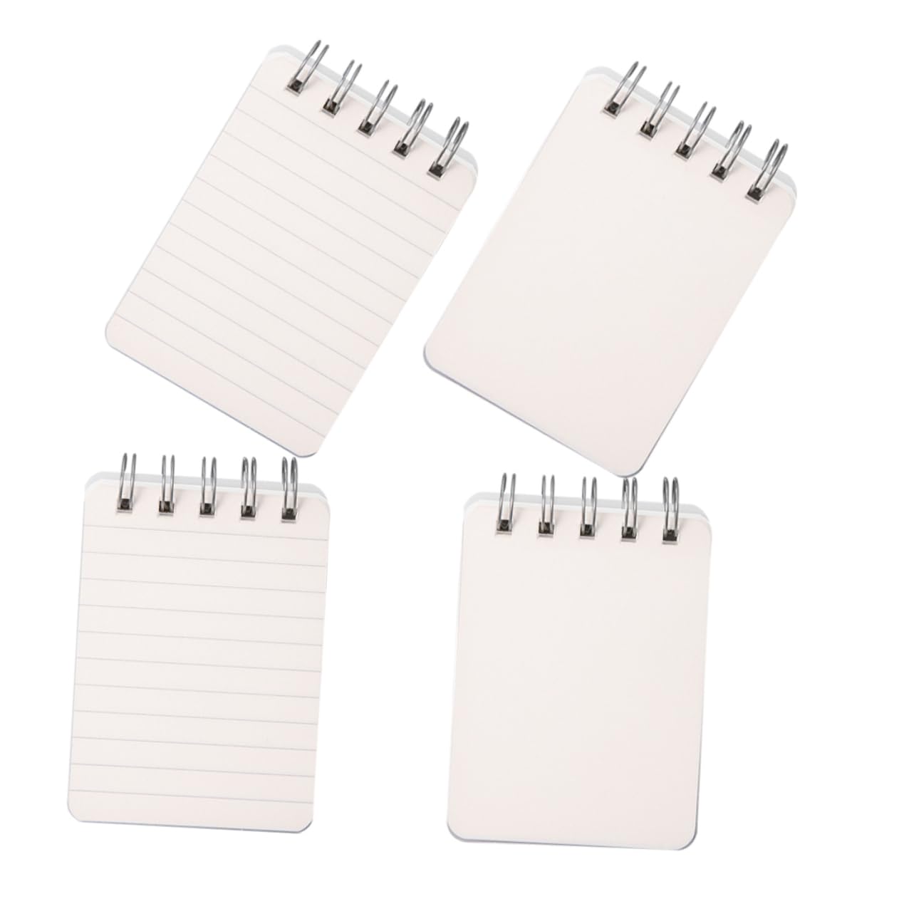 20stücke Spiral-notizbücher Kompakte Mini-notepads Für Büro Und Schule Tragbare Schreibhefte Mit Spiralbindung Linierte Und Leere Seiten Für Vielseitige Anwendungen