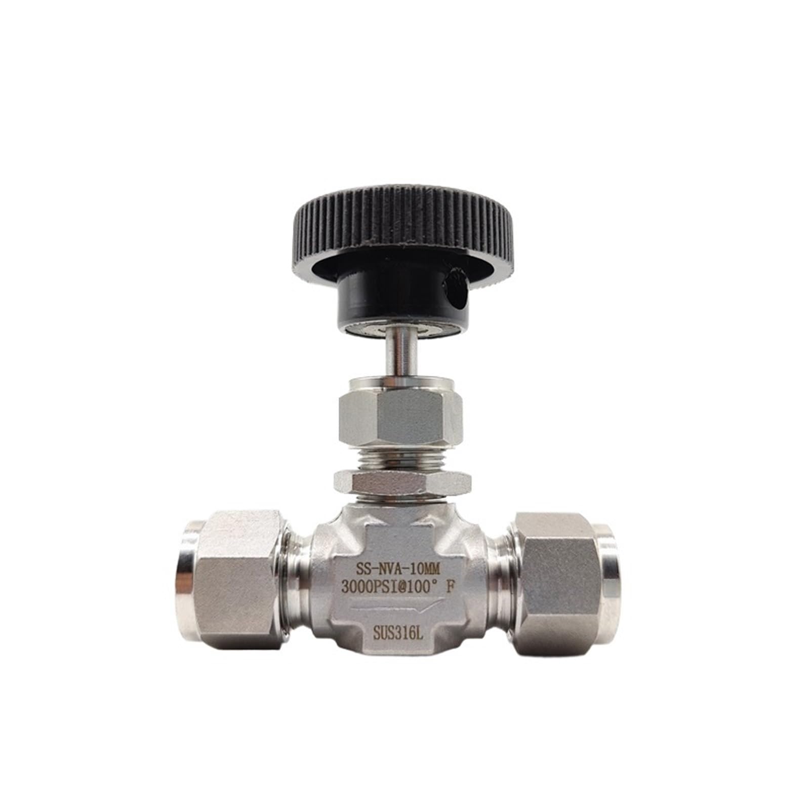 Vanne de micro dosage en inox 316L l'excellence de la régulation fine 10 mm