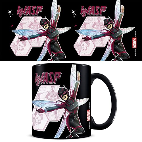 Pyramid International Marvel The Wasp Coffee Mug in Presentation Gift Box (Wasp Design) 11oz Ceramic Mug