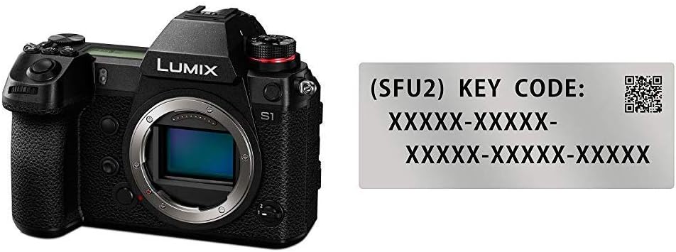 Panasonic DC-S1BODY Camera with Free DMW-SFU2 Vlog