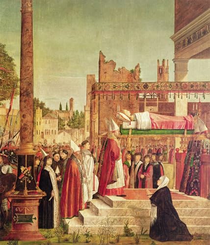 Affiche impression toile Vittore Carpaccio 60x90cm peinture murale salon moderne