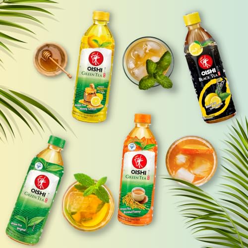 OISHI - Grüner Tee Honig-Zitrone - 1 X 500 ML