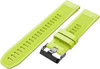 Vista 4 de REYDA Correa de silicona compatible con Garmin Forerunner 965/955/945/935, 0.866 pulgadas, ajuste rápido, correa de silicona de repuesto para Garmin