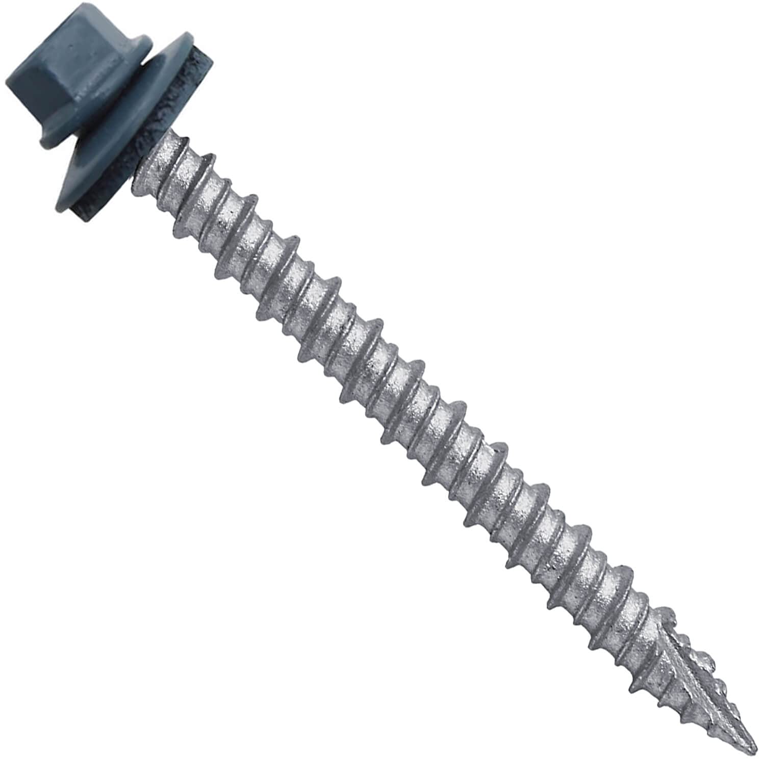 Charcoal Metal Roofing Screws - 10 Pack -22