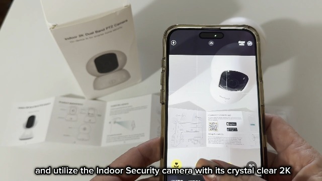 5/2.4 GHz WiFi Baby Camera Indoor,2K Pet Dog Security Camera