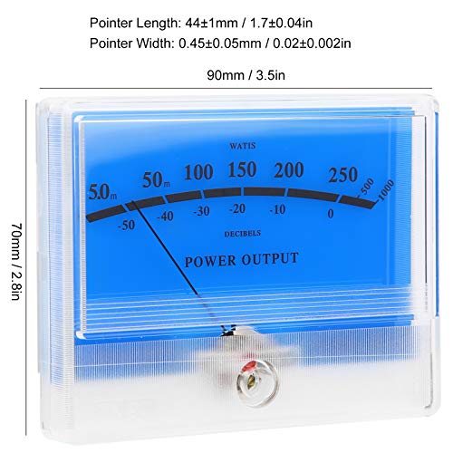 VU-meter, VU-niveaumeter, praktische ABS met hoge definitie voor doe-het-zelf opnamestudio Home Audio Mixer - Image 7