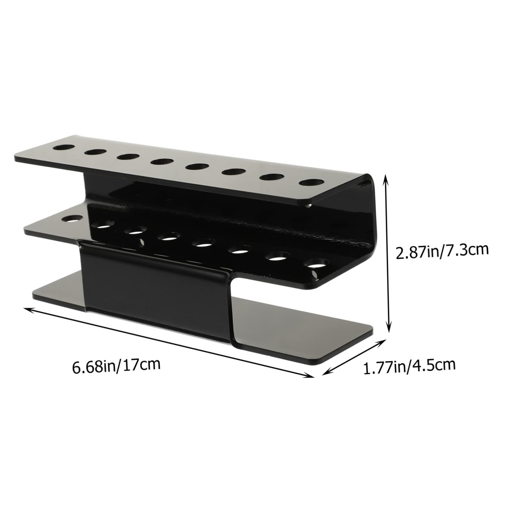 BESPORTBLE 2 Sets Indoor Wall Board Holder Acrylic Rack Portable Storage for and Supplies