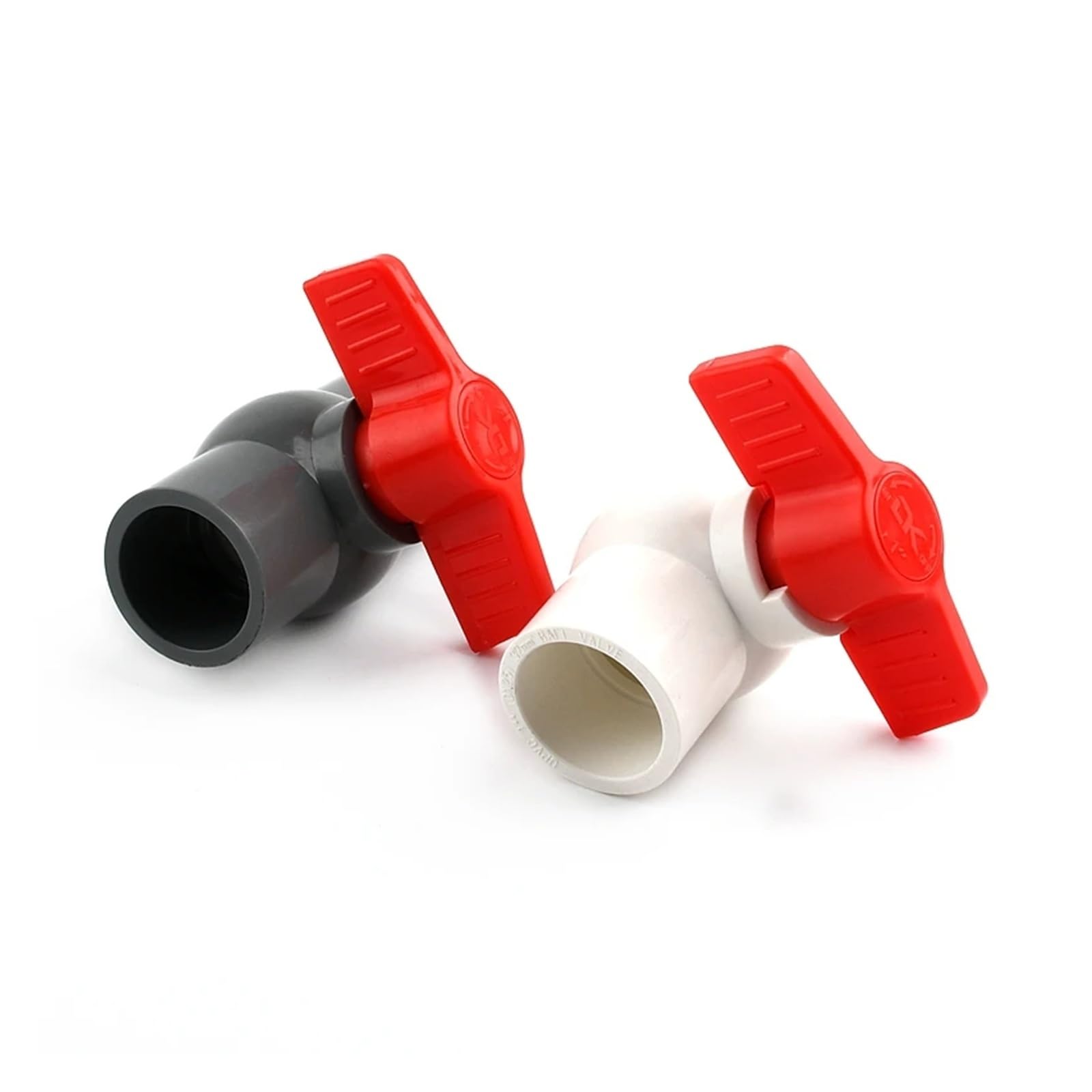 Plastikowy zawór kulowy, uchwyt gniazda zaworu kulowego z PCV, nawadnianie ogrodu, akwarium wielokolorowe(63mm)