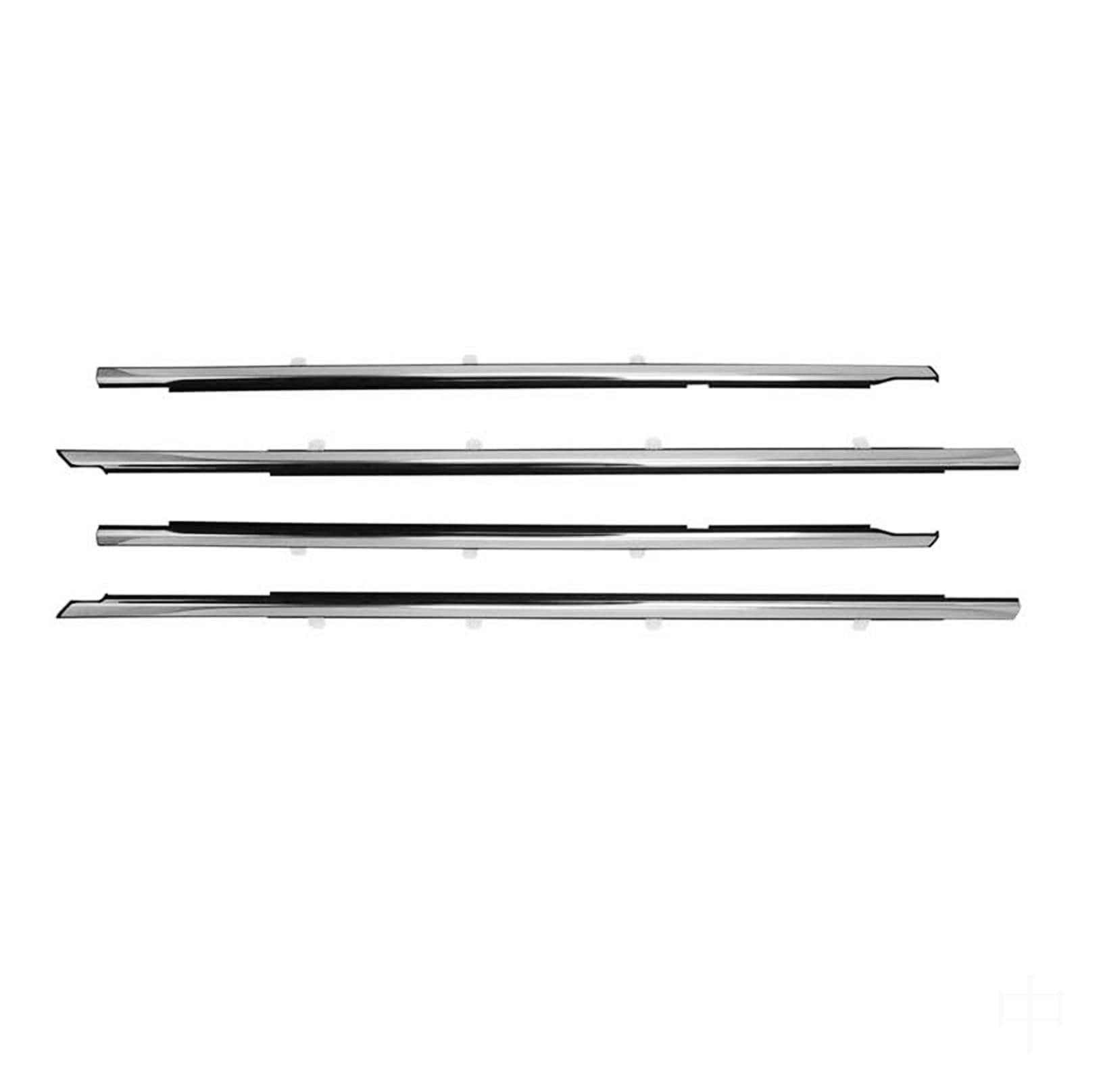 Qdouimoo One Color Beltline Molding For Accord 2008-2012 Door Belt Weatherstrip Trim