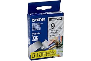 Brother P-Touch TZE-121 Tape: The Ultimate Labeling Solution for Indoor and Outdoor Use