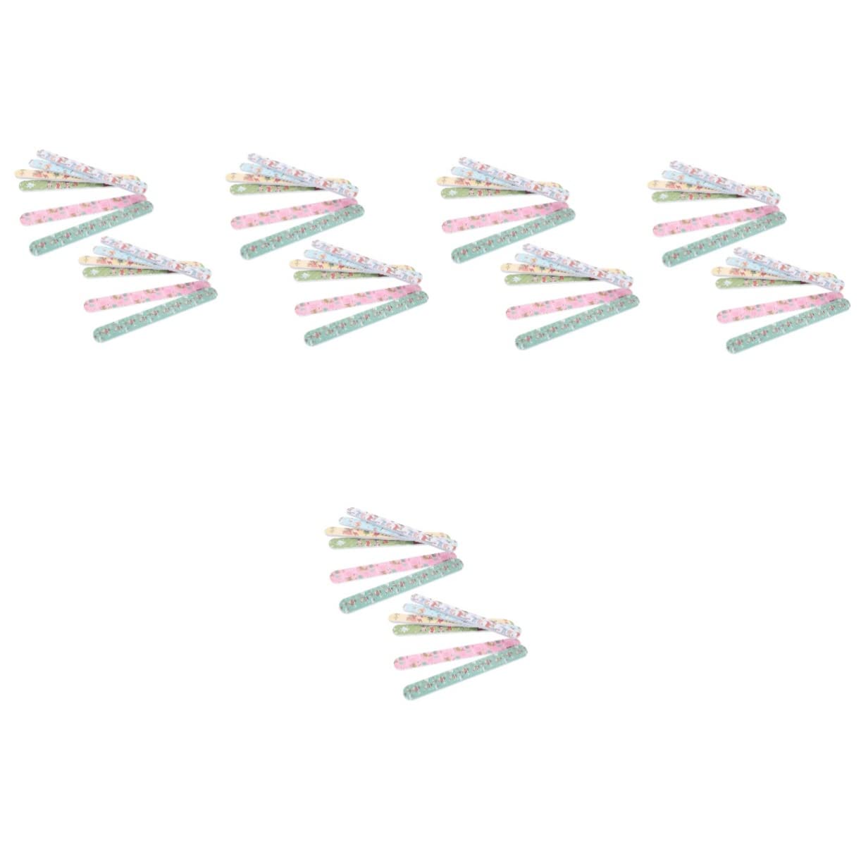 Mikinona 75 Pz Lima per unghie natalizia file di manicure di natale lima lucidante per pedicure strumento per manicure para uñas striscia di unghie strumento professionale per manicure