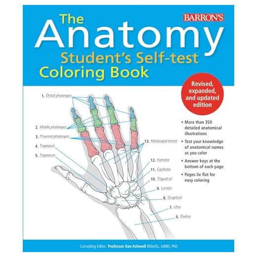 Anatomy Student's Self-Test Coloring Book
