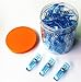 CADY WONDER CLIPS -50 JUMBO Clips! - Vibrant Colors! All Purpose Craft Clips - Perfect as Sewing Clips, Quilting Clips,Binding Clips& More! blue