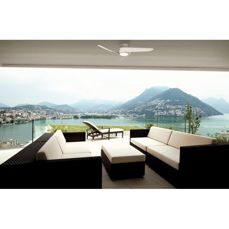 MANTRA - Ventilador de techo LED 24W ISLAND 30W Negro 2700K-5000K, 1700 Lm