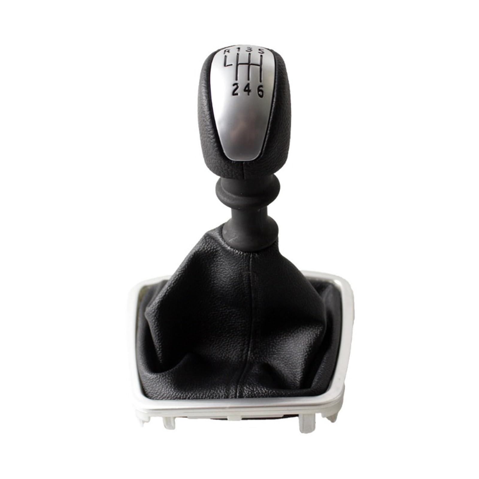 DBMSWZJQFG for Clio 3 III Laguna MK3 2007-2014 Gear Knob Style PU Leather