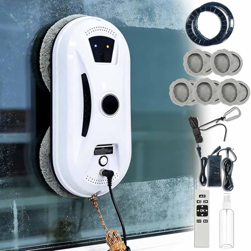 Image of osmo pro Automatic Window Cleaning Robot, Robot Window Cleaner with AI Intelligent Positioning & Edge Detection & Powerful Suction, Anti-Drop Safety for High-Rise Glass & Large Bay Windows